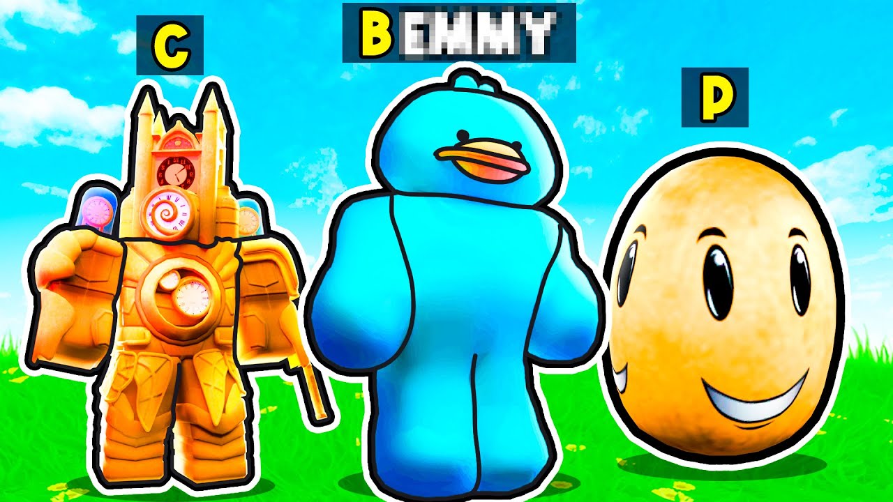 Choose Your UNIT From It's First Letter, Then Battle in Skibidi Tower Defense