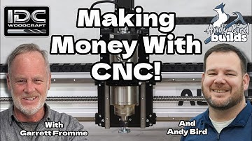 Andy Bird Builds Joins IDC Woodcraft | CNC Business, Mindset & Side Hustle Secrets!