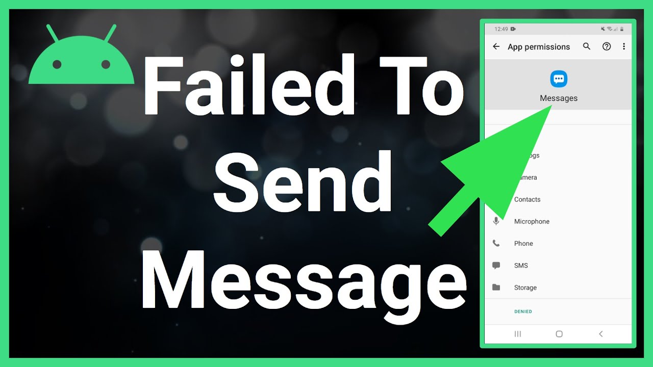 Message failure