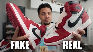 How To Spot Fake Chicago Jordan 1 Lost And Found