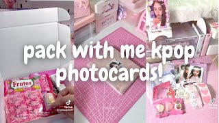 ✨🍡 packing kpop photocards! #23 [asmr] (tiktok compilation) | minsbymon