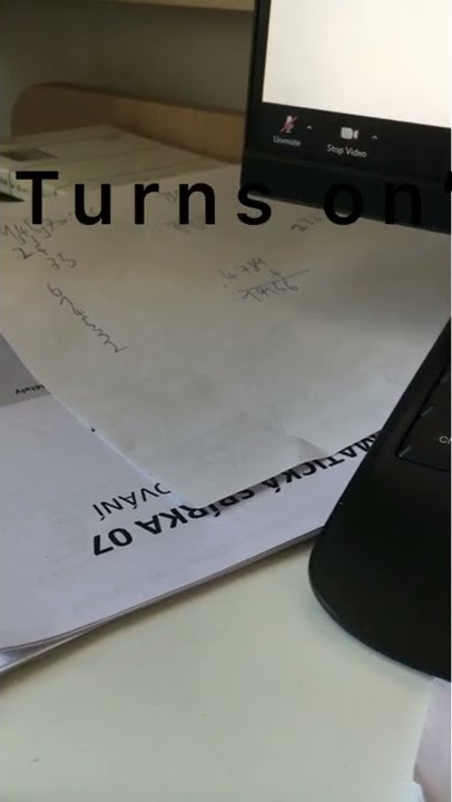 When your teacher says turn on your camera