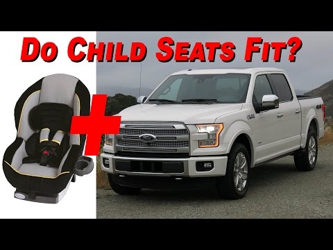 2015 - 2016 Ford F 150 SuperCrew Child Seat Review - 4K