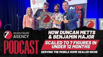 Live Interview with Duncan & Benjamin - How they scaled to 7 Figures serving the Mobile Home Niche