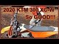 Test Riding a 2020 KTM 300 XC-W TPI - Absolutely Loved it!!
