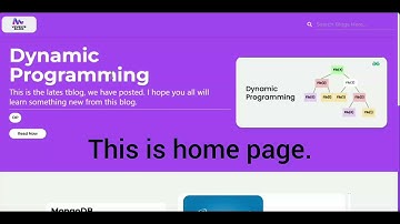 Full Stack MERN Blogging website (Demo)