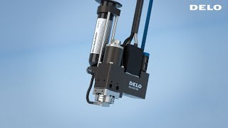 Pneumatic microdispensing valve for electronic manufacturing DELO-DOT PN5