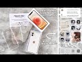 🍏 white iphone 12 unboxing asmr (ph) // camera test, ios 14 anime homescreen  🤍✨