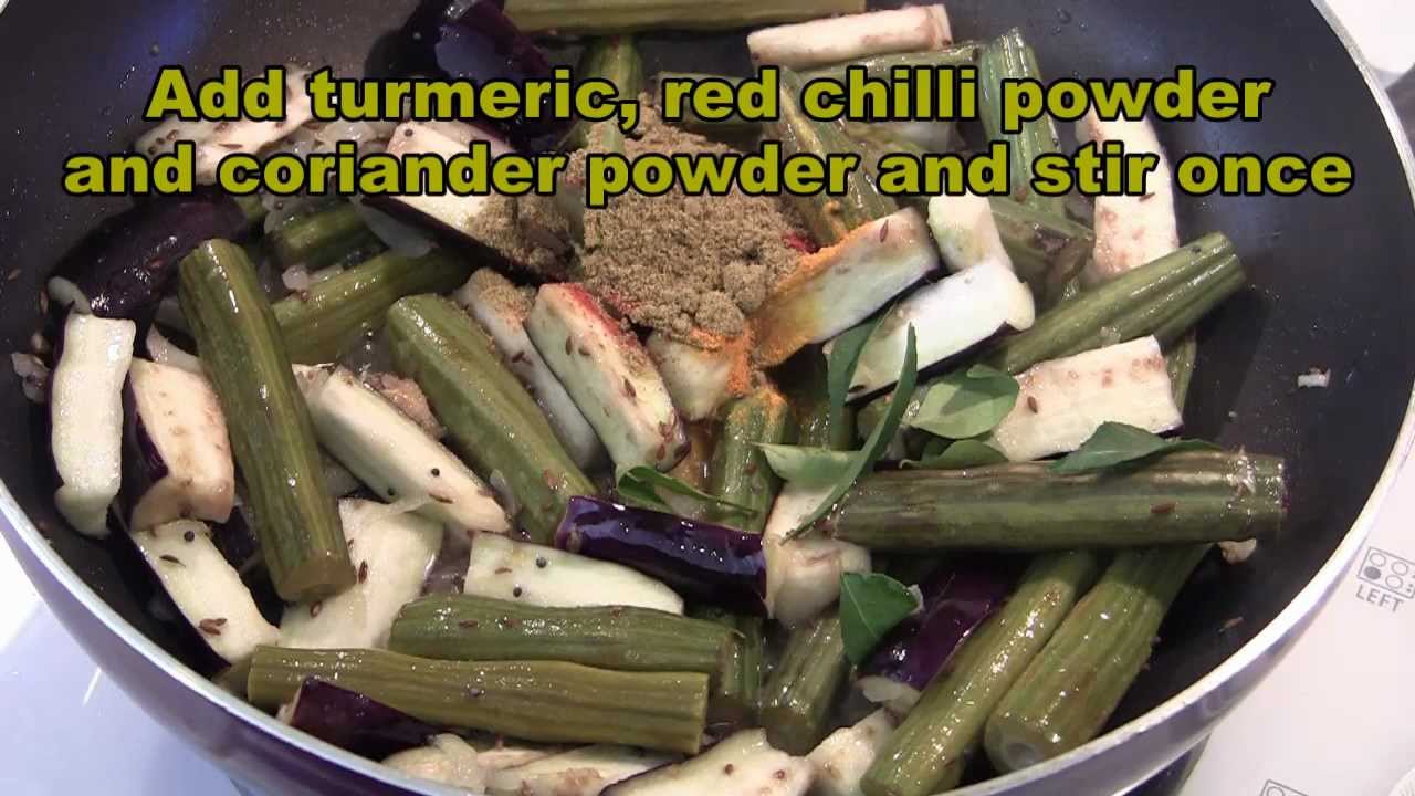 How to make Eggplant and drumstick fry YouTube