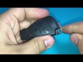 Замена батарейки в ключе Мерседес / Replacing battery in Mercedes key