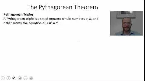 Pythagorean Theorem