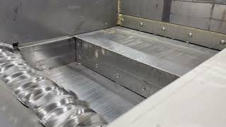 Testing 52" x 58" Vecoplan Single Shaft Shredder, Model RG52/75 - 20945A