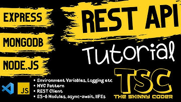RESTful-API Tutorial using Express, MongoDB and NodeJS | CRUD Functionality | REST API | MVC Design