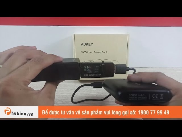 Đánh giá Pin dự phòng Aukey PB-N42 (10,000mAh)