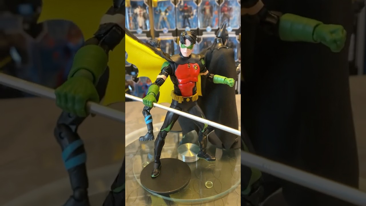 Custom McFarlane DC Batman Nightwing Robin 