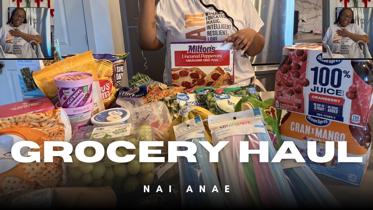 Grocery haul w/ Nai and Aly🤍
