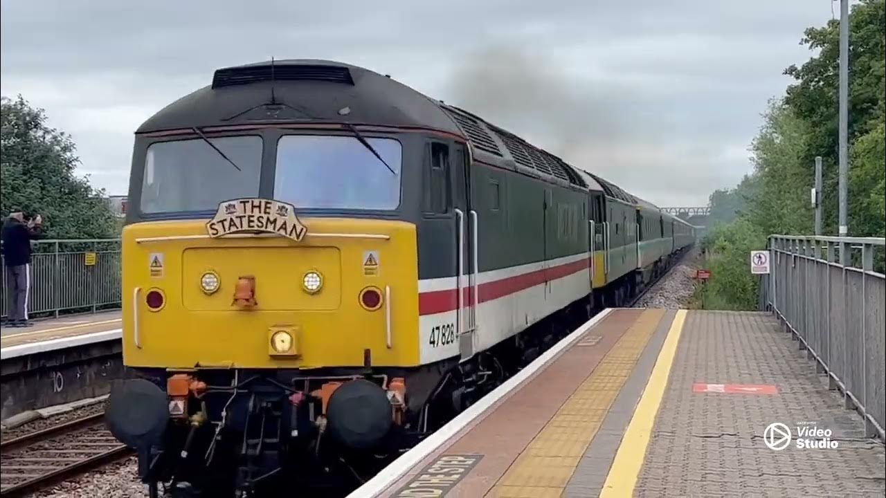 Statesman Rail tour. Passing Worle. 23/5/24 YouTube