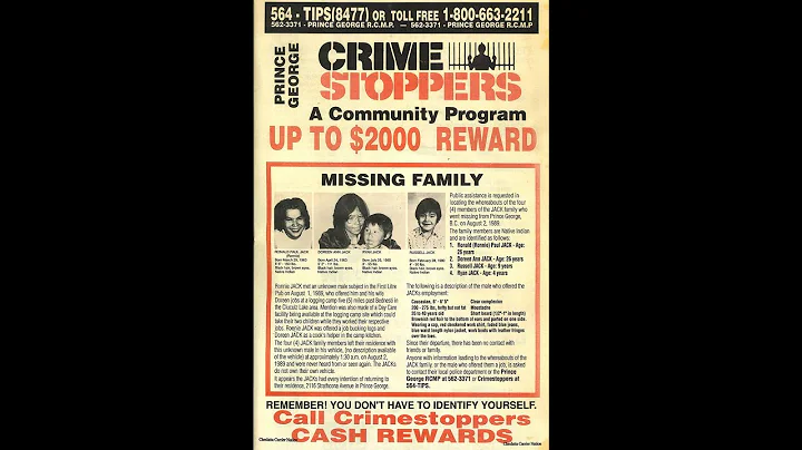 MISSING IN BC....The Jack Family