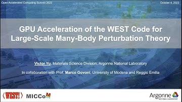 GPU-Acceleration of the WEST Code for Large Scale Many-Body Perturbation Theory