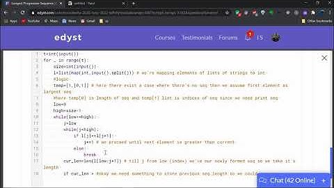 Longest Progressive Sequence In an Array In Python