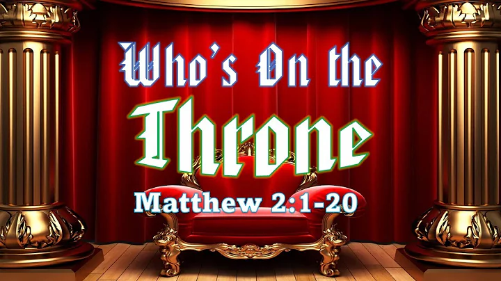 "WHO'S ON THE THRONE" FOTAN SERVICE - PASTOR BOBBY...