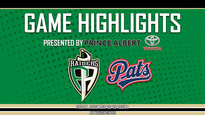 Game Highlights Presented by Prince Albert Toyota: Pats 4, Raiders 3 (OT)