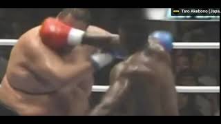 Taro Akebono vs Remy Bonjasky Knockout