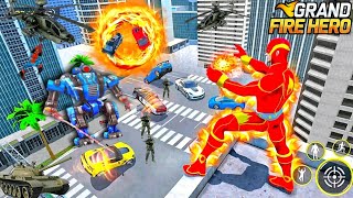 Fire hero robot rescue mission || full gameplay screenshot 5