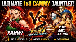 Ultimate 1v3 Cammy Gauntlet! 🔥 | Street Fighter IV CE Mobile Gameplay screenshot 5