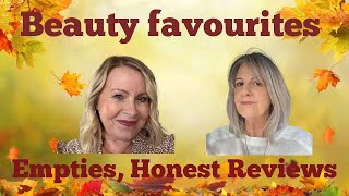 ✨October beauty favourites, empties, my honest review.  Over 60 lifestyle, over 50 lifestyle✨