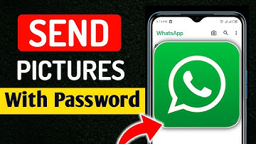 How To Send pictures with password on Whatsapp - Full Guide