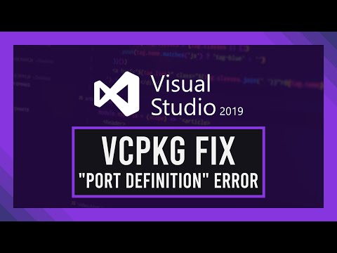 VCPKG: Fix "Port Definition" error | Uninstall & can't reinstall package