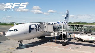 Finnair - A330 300 - Economy Class - Helsinki (HEL) to New York (JFK) | TRIP REPORT