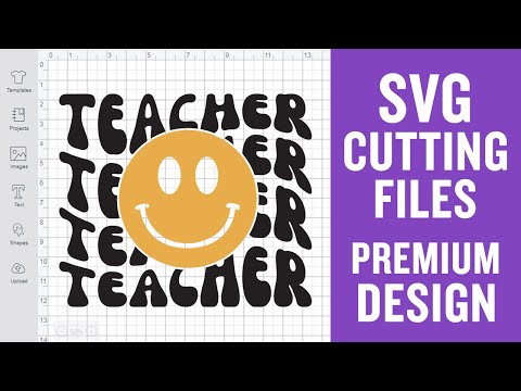 Groovy Teacher Svg Cutting Files for Cricut Premium cut SVG