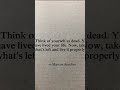 #philosophy #philosophy #lifeisbutadream #dothingsyoudontwanttodo #westernphilosophy #marcusaurelius
