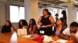 Industry 11:11 fashion show prep! True Hustler Ent CEO Drizz Hans picking the models!