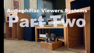 Audiophiliac viewers spectacular new, vintage, DIY, horn, tube, and solid-state systems!