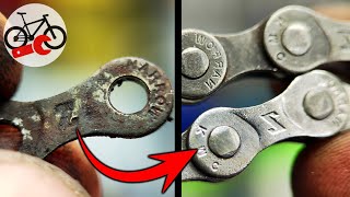 How to remove rust from a bicycle chain. Restoring the bicycle chain