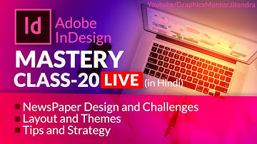 Newspaper Design Tutorial | How to design Newspaper Layout in Adobe indesign | indesign 2021