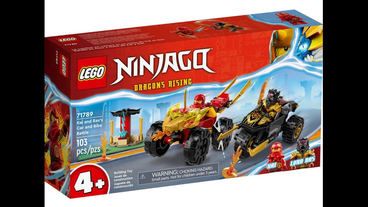 LEGO Instructions | NINJAGO | 71789 | Kai and Ras's Car and Bike