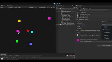 Demo Units Move - Strategy Pattern implementation in Unity - composition