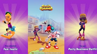 Unlocking Party Business Outfit & Fan-tastic Subway Surfers Barcelona