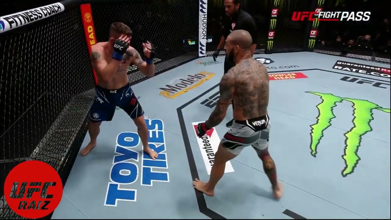 UFC CUB SWANSON NOCAUTEIA ELKINS