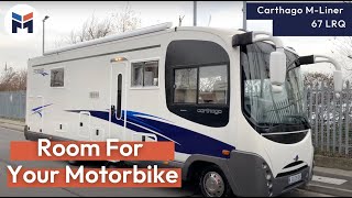 Carthago M-Liner 67 LRQ Motorhome Review - WeBuyAnyMotorcaravan.com