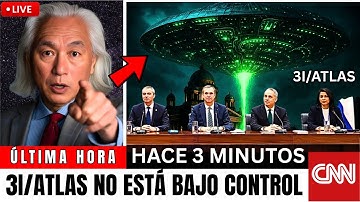 HACE 3 MINUTO: La 12.ª Anomalía de 3I/ATLAS Acaba de Cambiarlo Todo | Michio Kaku