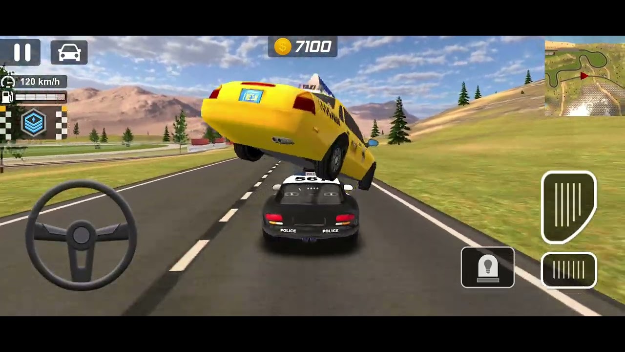 Police Car Chase - Cop Simulator Android Games | Police Car Crazy Driving Game