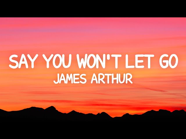 James Arthur- Say You Won't let Go {tradução} 