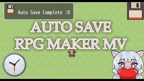Every RPG Maker MV Game Needs THIS Plugin (AutoSave System)