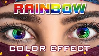 How to create Rainbow Color Effect on Eyeball | Affinity Photo screenshot 5