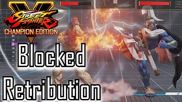 SFV Definitive Update Gill V-Skill 1 Blocked Retribution + Options